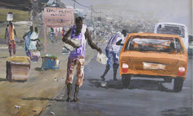 Alfred Mensa @ MyAfricanPainting